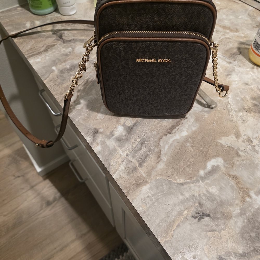 Michael Kors Brown Crossbody Bag